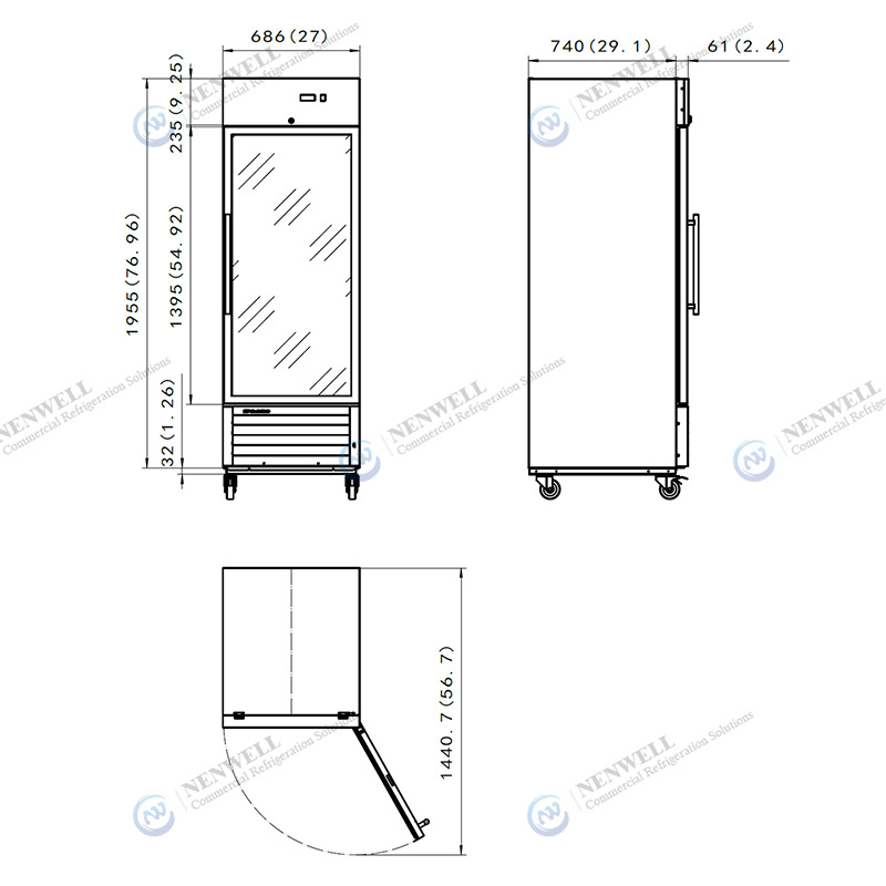 upright stainless steel freezer and stainless steel deep freezer